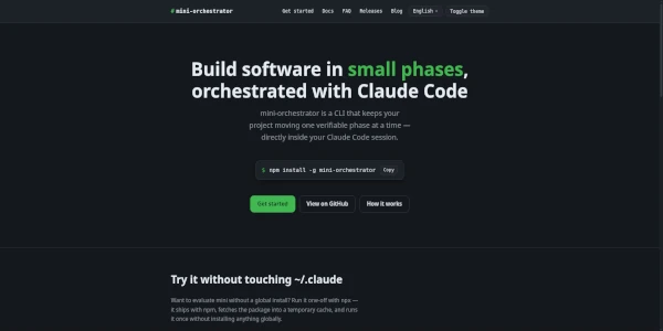 MiniOrchestrator COM